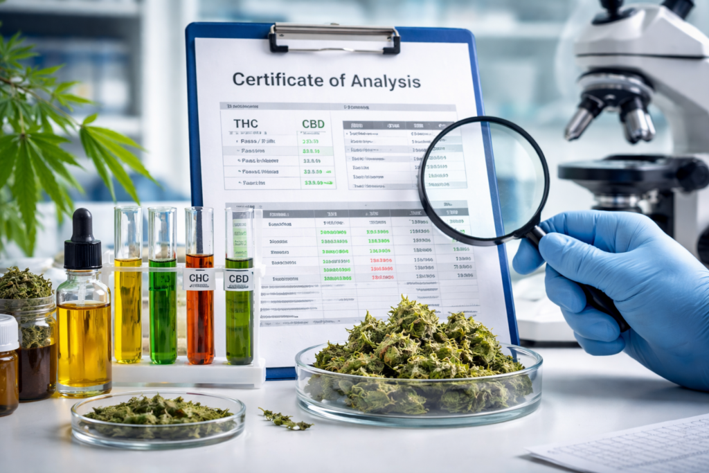 lab tested cannabis products