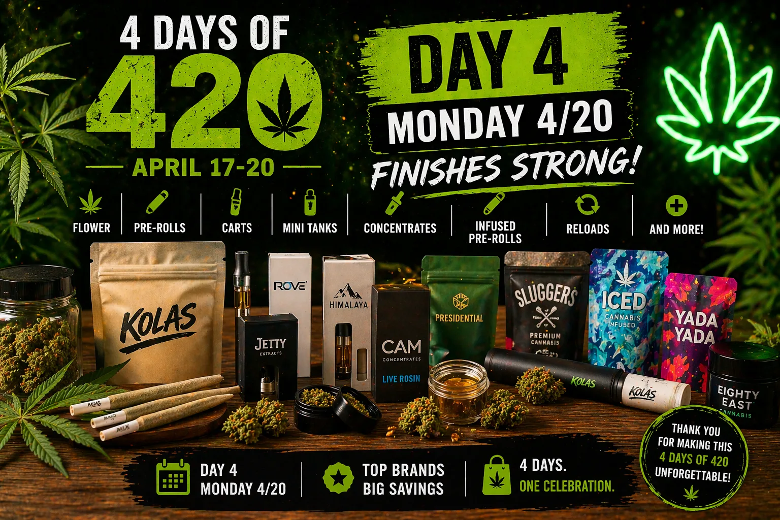 4 20 kolas day 4 of 4 days of 420